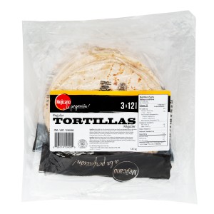 7-in Regular Tortillas